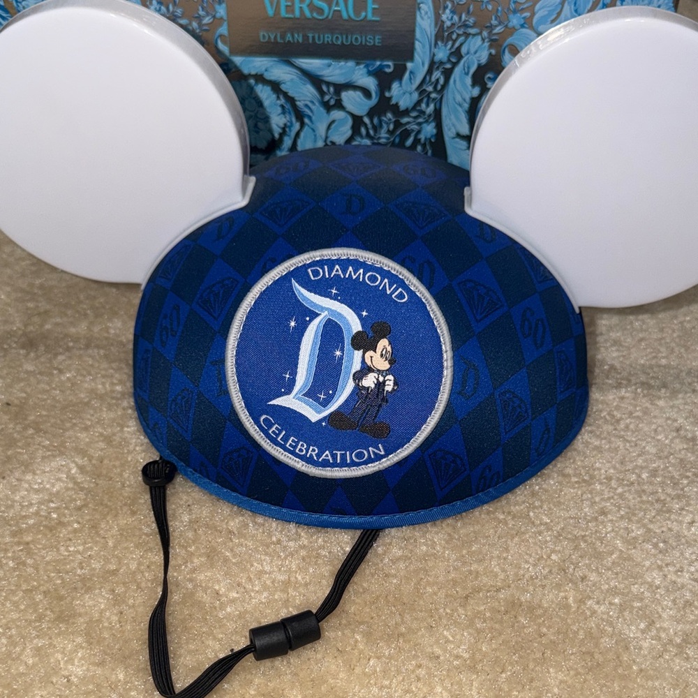 Disney Blue Mickey Mouse Ears Hat